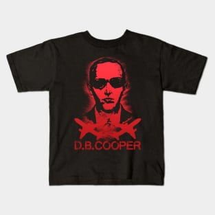 DBCooper - Red Kids T-Shirt